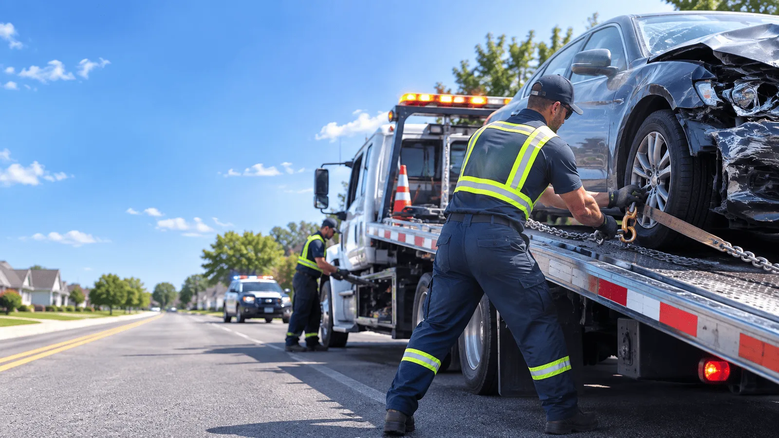 Accident Towing Service in Fishers, NY near me